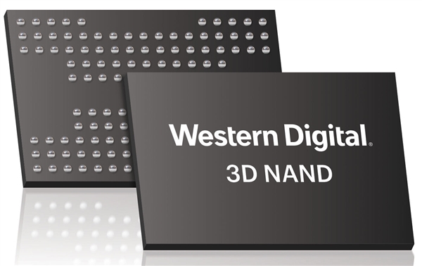 西数推出64层3D QLC闪存 存储密度为768Gb