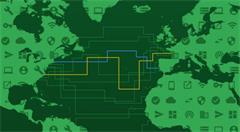 谷歌建首条私有跨大西洋海底电缆：连接数据中心，全长6400公里