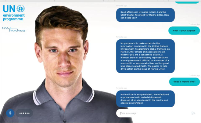 IBM公司打造AI“化身”,回答关于海洋垃圾的种种问题
