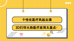 3D打印技术赋能医疗 掀起个性化医疗浪潮