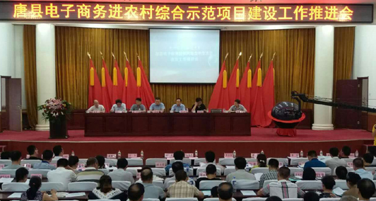 唐县电子商务进农村综合示范项目正式启动