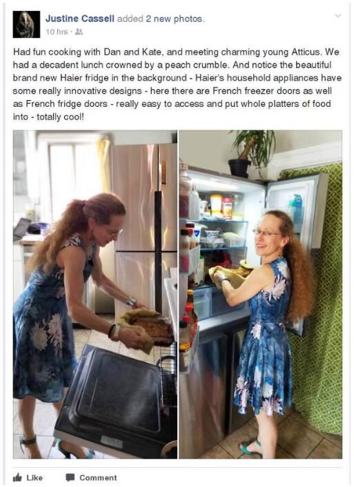 全球人工智能第一权威人士赞海尔冰箱非常酷