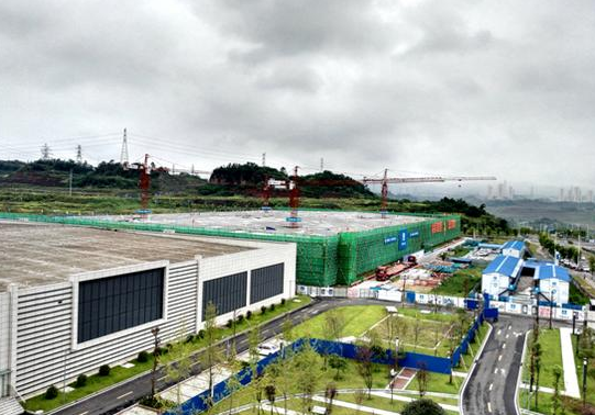 中建一局助力腾讯加速在渝布局云计算数据中心