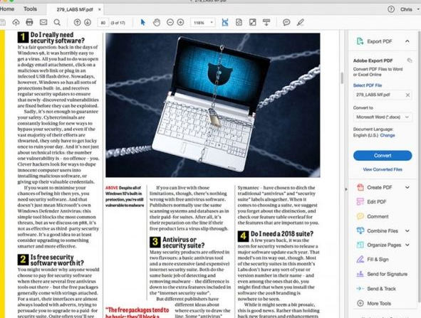 Adobe发布Acrobat Reader 2018:支持更多云存储服务