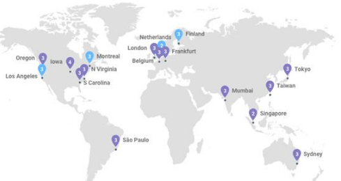 谷歌在印度推出首个云数据中心