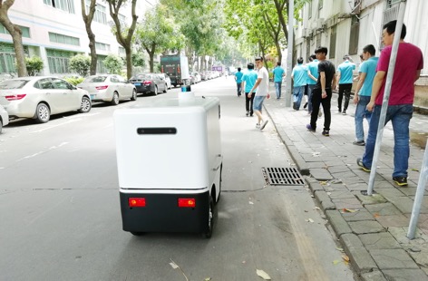 见证无人车商用潮：继 Waymo 落地送人，AutoX 也开始落地送货了