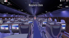 阿联酋航空推出VR体验，旅客可360°观看飞机内饰