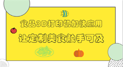 3D打印让定制美食不再是幻想